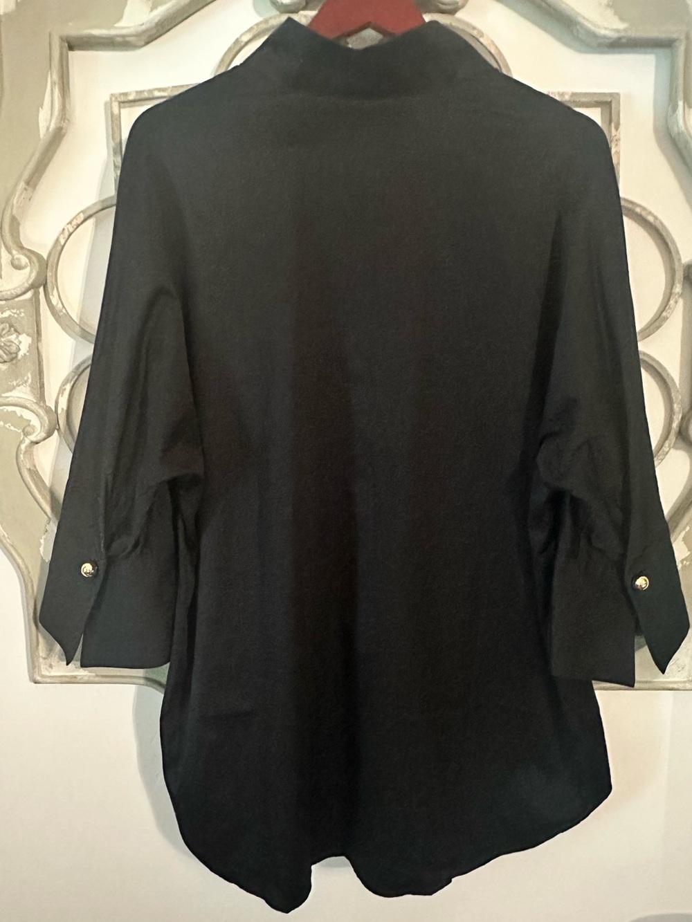 Tuckernuck Black Willow Blouse Size Large - Picture 4 of 9
